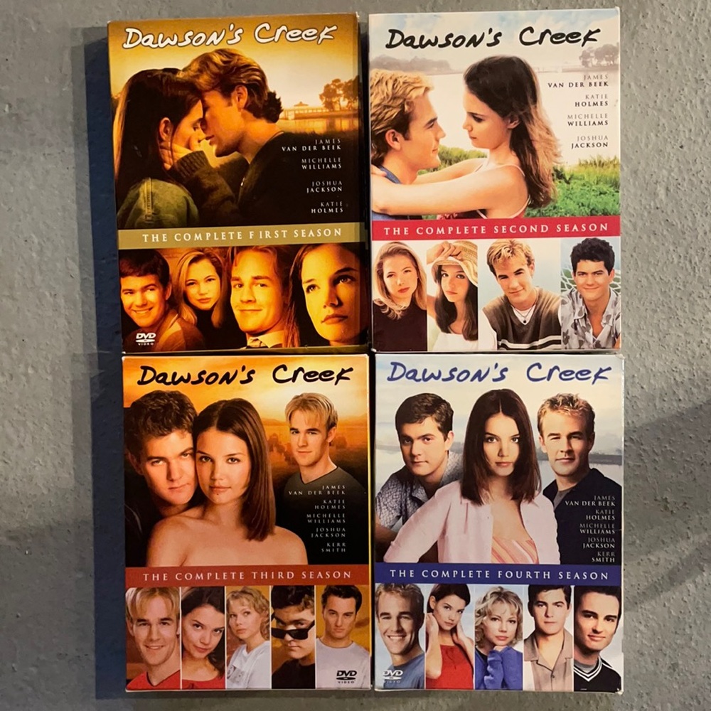 Dawson's Creek Seasons 1-4 DVDs